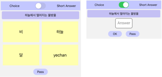 시험 기능